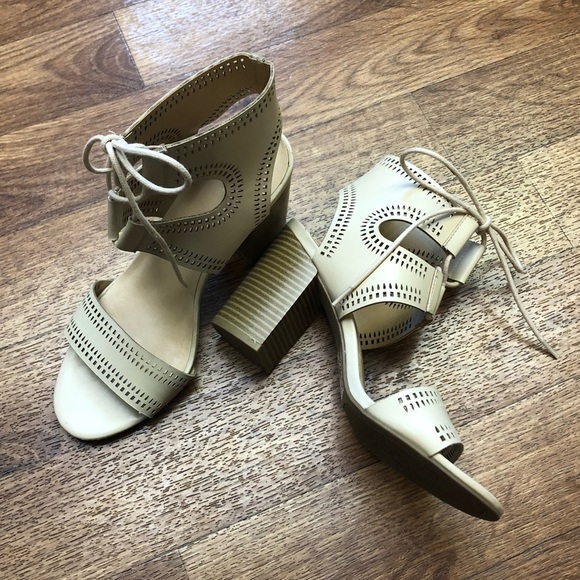 Gladiator Boho Chunk Heel Sandals by Apt. 9 - Picture 4 of 15